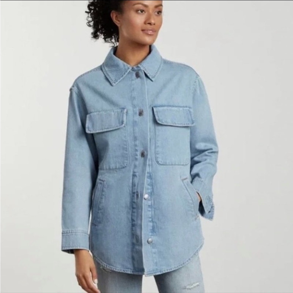 Everlane Light Blue Denim Jacket